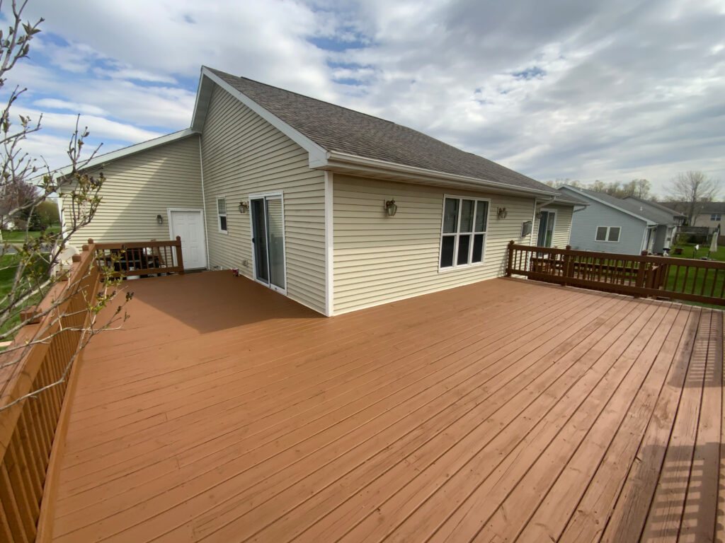 Fence and Deck Painting